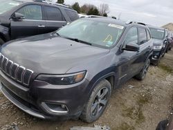 Jeep Grand Cherokee salvage cars for sale: 2019 Jeep Cherokee Limited