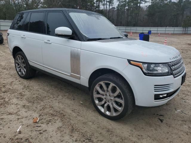 2017 Land Rover Range Rover Supercharged