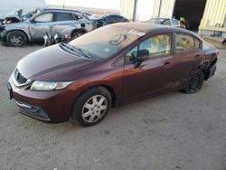 Honda Civic salvage cars for sale: 2013 Honda Civic LX