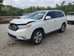 Toyota Highlander salvage cars for sale: 2013 Toyota Highlander Limited