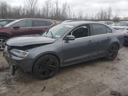 Salvage cars for sale from Copart Leroy, NY: 2015 Volkswagen Jetta TDI