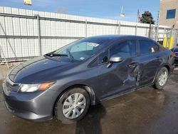 Honda Civic Vehiculos salvage en venta: 2012 Honda Civic LX