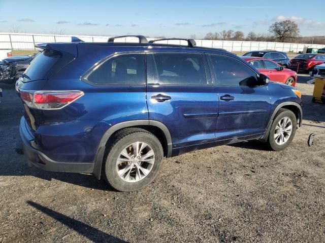 2015 Toyota Highlander XLE