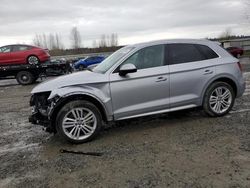 Audi salvage cars for sale: 2018 Audi Q5 Premium Plus