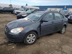 Hyundai Accent salvage cars for sale: 2009 Hyundai Accent GLS