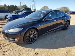 Tesla Model s salvage cars for sale: 2015 Tesla Model S 85D