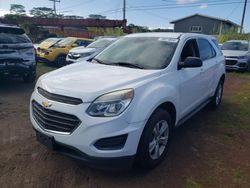 Chevrolet Equinox salvage cars for sale: 2017 Chevrolet Equinox LS