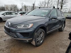 Volkswagen Vehiculos salvage en venta: 2015 Volkswagen Touareg V6