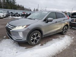 Mitsubishi Eclipse salvage cars for sale: 2019 Mitsubishi Eclipse Cross ES