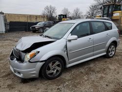 Pontiac Vibe salvage cars for sale: 2006 Pontiac Vibe