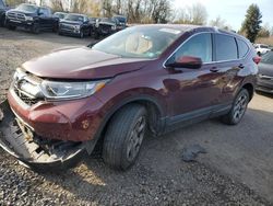 Salvage cars for sale from Copart Portland, OR: 2018 Honda CR-V EXL