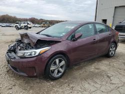 KIA Forte salvage cars for sale: 2018 KIA Forte LX