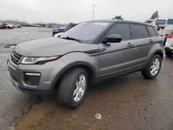 Land Rover salvage cars for sale: 2017 Land Rover Range Rover Evoque SE