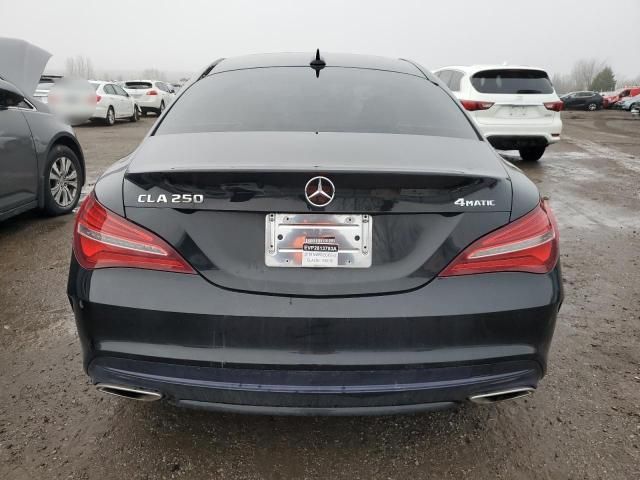 2018 Mercedes-Benz CLA 250 4matic