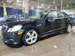 Mercedes-Benz salvage cars for sale: 2011 Mercedes-Benz E 350 4matic