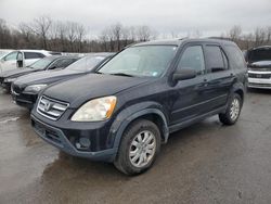 Vehiculos salvage en venta de Copart Marlboro, NY: 2006 Honda CR-V SE