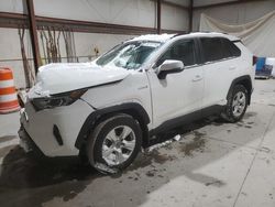 Salvage cars for sale from Copart Leroy, NY: 2019 Toyota Rav4 XLE