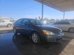 Honda Accord salvage cars for sale: 2005 Honda Accord EX