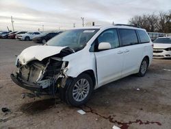 Toyota Sienna xle salvage cars for sale: 2011 Toyota Sienna XLE