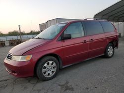 Honda Odyssey ex salvage cars for sale: 2004 Honda Odyssey EX