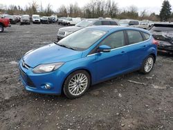 Ford Focus salvage cars for sale: 2012 Ford Focus SEL