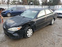 Toyota salvage cars for sale: 2003 Toyota Camry LE