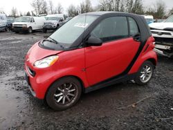 Smart salvage cars for sale: 2009 Smart Fortwo Pure