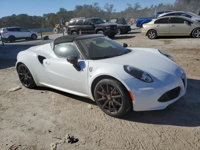 2016 Alfa Romeo 4C Spider