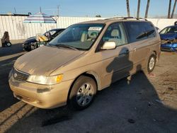 Honda Odyssey exl salvage cars for sale: 2002 Honda Odyssey EXL