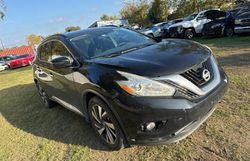 Nissan Murano salvage cars for sale: 2016 Nissan Murano S