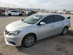 Nissan Vehiculos salvage en venta: 2017 Nissan Sentra S