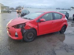 Salvage cars for sale from Copart Central Square, NY: 2012 Toyota Prius C