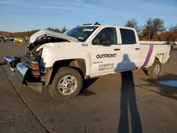Salvage trucks for sale at Brookhaven, NY auction: 2017 Chevrolet Silverado K2500 Heavy Duty