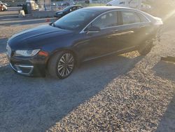 Lincoln salvage cars for sale: 2017 Lincoln MKZ Select