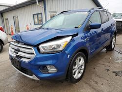 Ford Escape sel salvage cars for sale: 2018 Ford Escape SEL