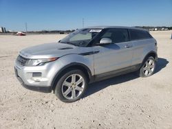 Salvage cars for sale from Copart New Braunfels, TX: 2015 Land Rover Range Rover Evoque Pure Plus