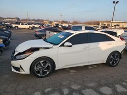 Salvage cars for sale from Copart Indianapolis, IN: 2023 Hyundai Elantra Limited