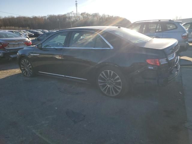 2017 Lincoln Continental Reserve