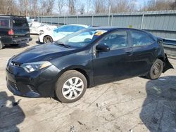 Salvage cars for sale from Copart Ellwood City, PA: 2016 Toyota Corolla L