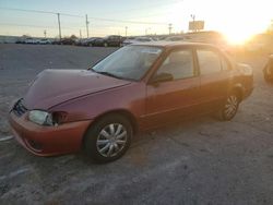 Vehiculos salvage en venta de Copart Oklahoma City, OK: 2001 Toyota Corolla CE