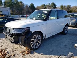 Land Rover salvage cars for sale: 2019 Land Rover Range Rover HSE