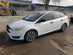 Salvage cars for sale from Copart Albuquerque, NM: 2015 Ford Focus S