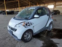 Smart salvage cars for sale: 2014 Smart Fortwo Pure