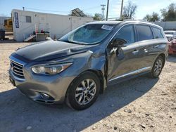 Salvage cars for sale from Copart Oklahoma City, OK: 2015 Infiniti QX60