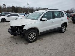 Salvage cars for sale from Copart York Haven, PA: 2016 Volkswagen Tiguan S