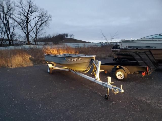 1991 Mirro Craft Boat With Trailer