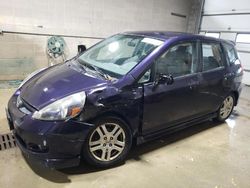 Honda fit salvage cars for sale: 2008 Honda FIT Sport