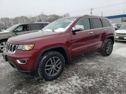 Jeep salvage cars for sale: 2017 Jeep Grand Cherokee Limited