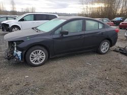 Subaru Impreza salvage cars for sale: 2017 Subaru Impreza Premium