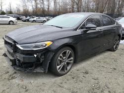 Ford Fusion salvage cars for sale: 2020 Ford Fusion Titanium